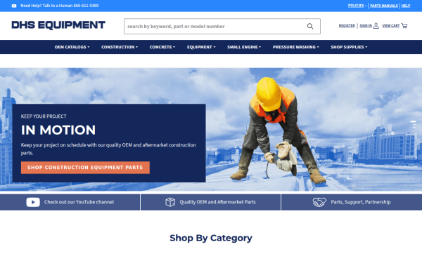 stores.dhsequipmentparts.com