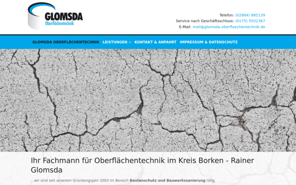 www.glomsda-oberflaechentechnik.de