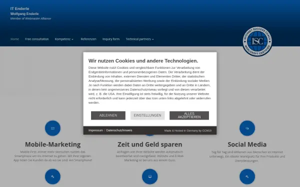www.enderle-webdesign.de