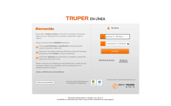 www.truperenlinea.com