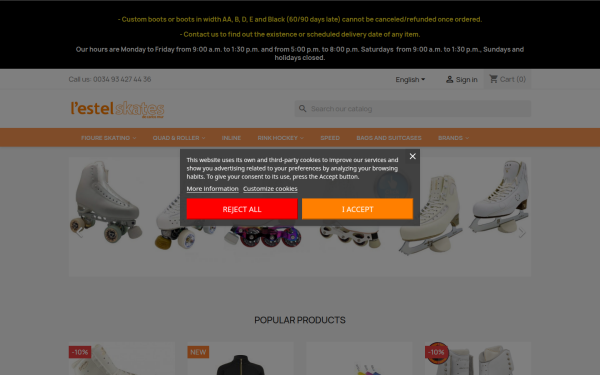 www.lestelskates.com