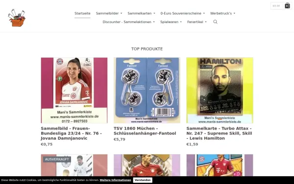 shop.manis-sammlerkiste.de