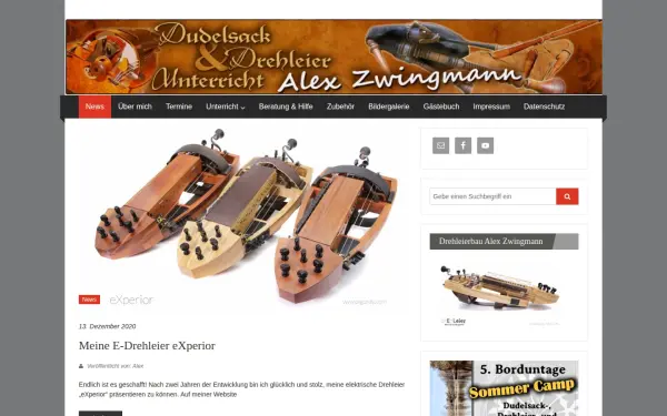 dudelsack-drehleier-unterricht.de