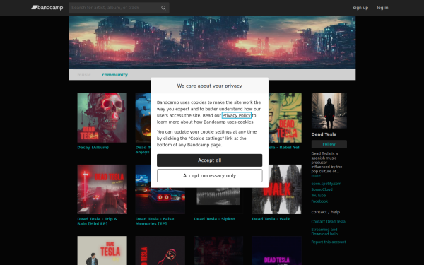 deadtesla.bandcamp.com