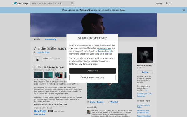 isabellepabst.bandcamp.com