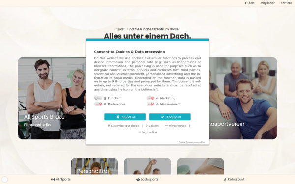 www.sportundgesundheitszentrum-brake.de