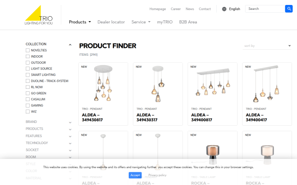 products.trio-lighting.com