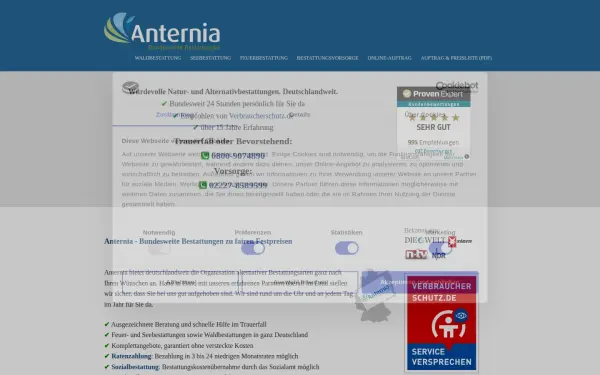 www.anternia-bestattungen.de
