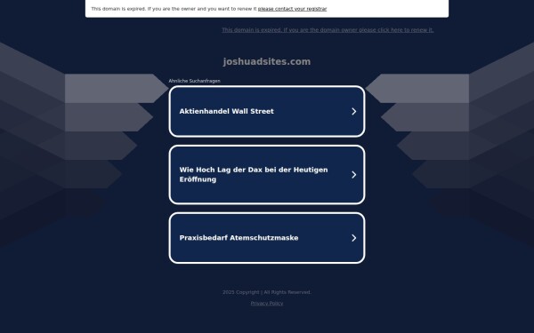 joshuadsites.com