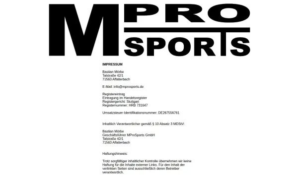 mprosports.eu