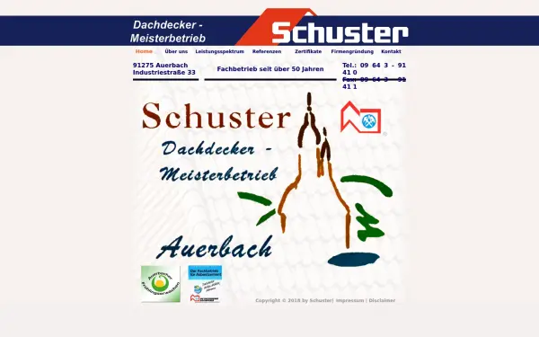 dachdecker-schuster-auerbach.de