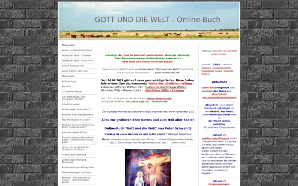 www.gottundweltschwanitz.de