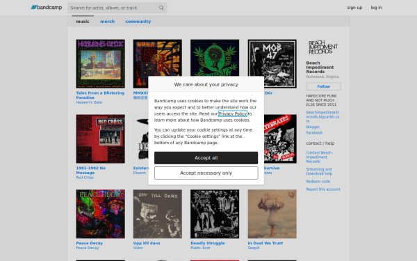 beachimpedimentrecords.bandcamp.com