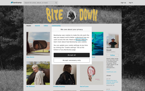 rosali.bandcamp.com