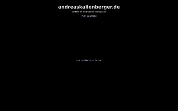 andreaskallenberger.de