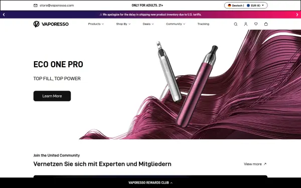 store.vaporesso.com