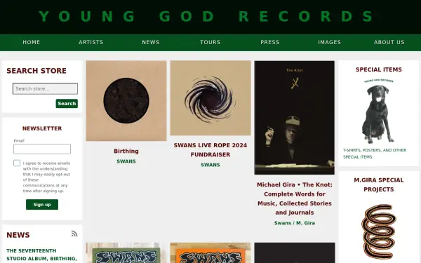 younggodrecords.com