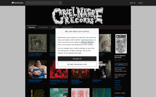 cruelnaturerecordings.bandcamp.com