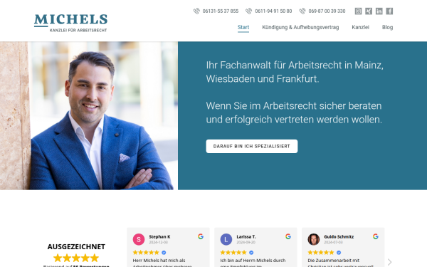 www.michels-arbeitsrecht.de