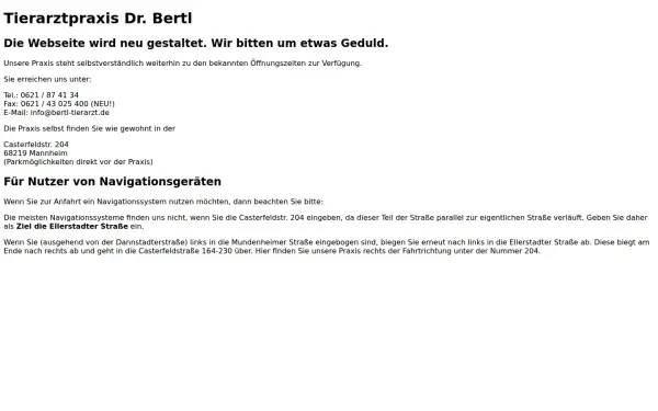 mannheim-kleintierpraxis.de
