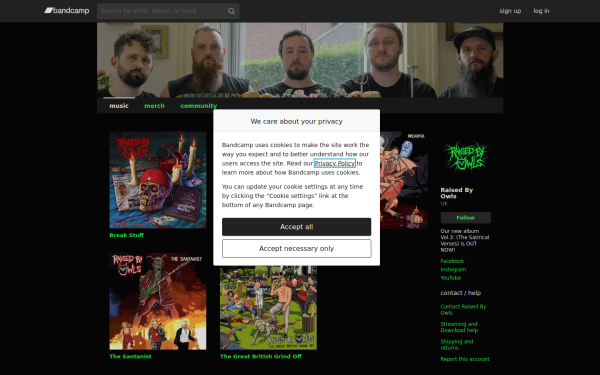 raisedbyowls.bandcamp.com