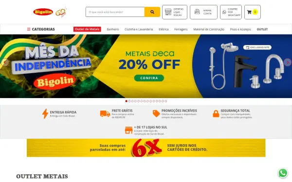 www.bigolinmateriais.com.br