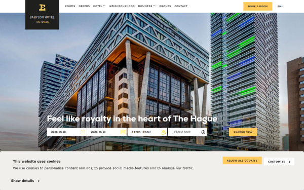 www.babylonhoteldenhaag.com