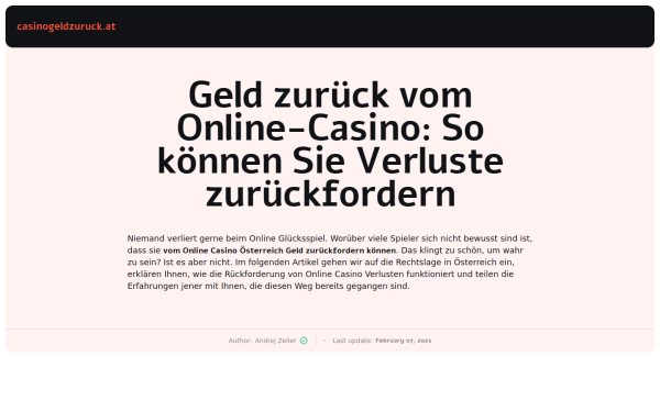 casinogeldzuruck.at