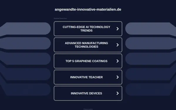 angewandte-innovative-materialien.de