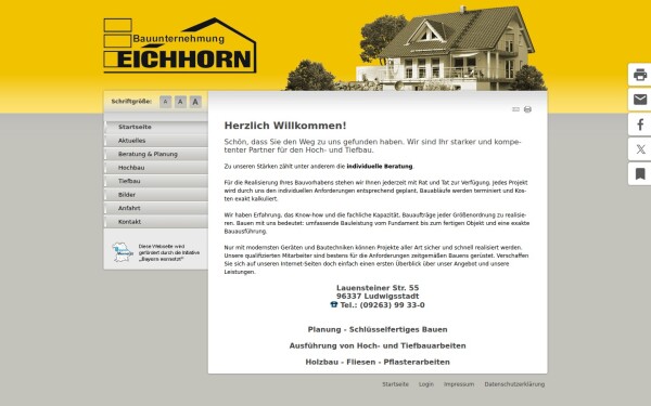 www.bauunternehmung-eichhorn.de