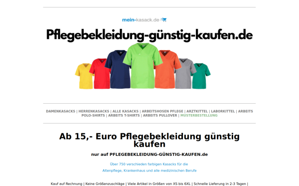 www.pflegebekleidung-guenstig-kaufen.de