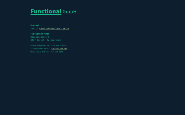 functional.swiss