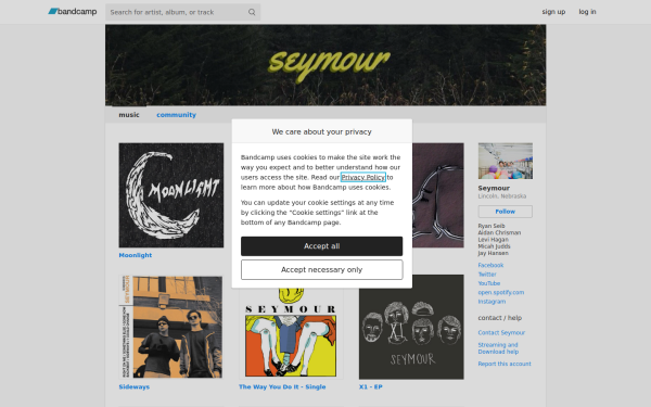 seymour.bandcamp.com