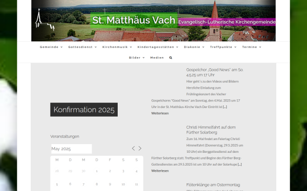 www.kirchevach.de