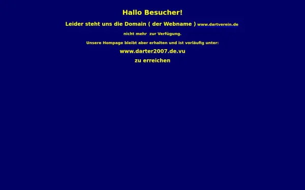 dartverein.de