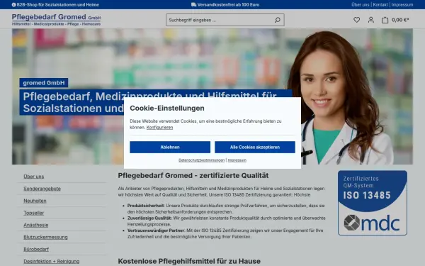 www.pflegebedarf-gromed.de