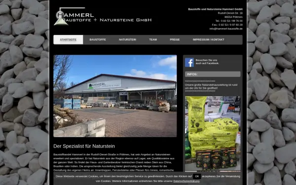 www.hammerl-baustoffe.de