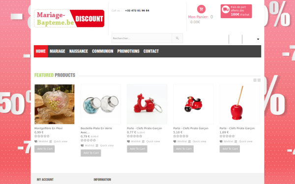 www.mariage-bapteme.be