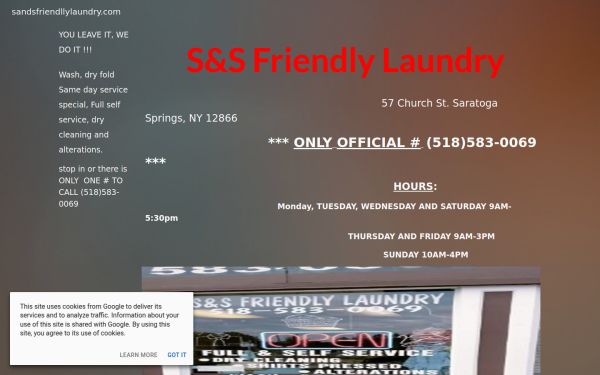 www.sandsfriendlylaundry.com