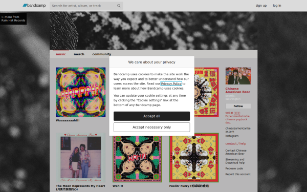 chineseamericanbear.bandcamp.com