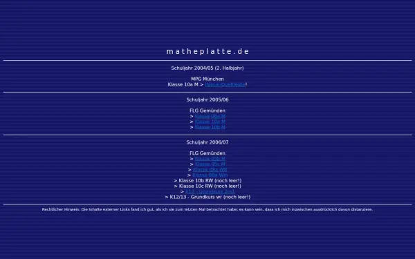 matheplatte.de
