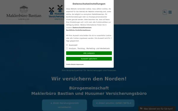 www.maklerbuero-bastian.de