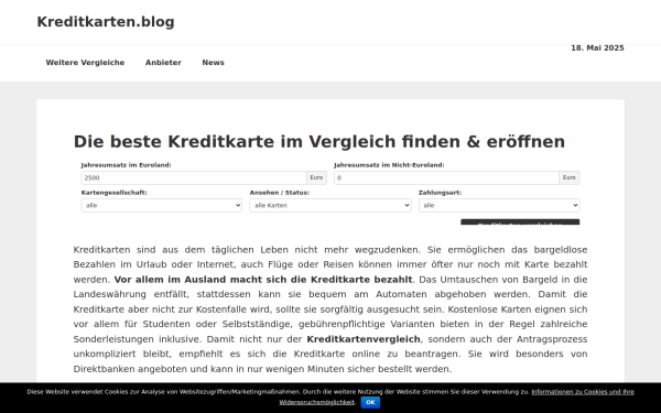 www.kreditkarten.blog