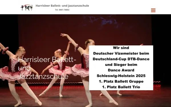 ballettschule-harrislee.de