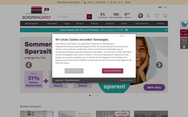 www.boxspring-welt.ch