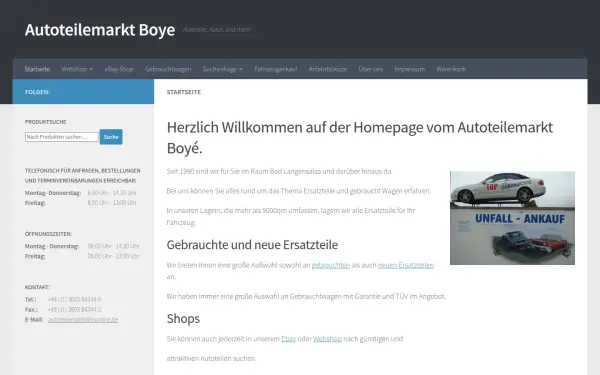 autoteilemarkt-boye.de