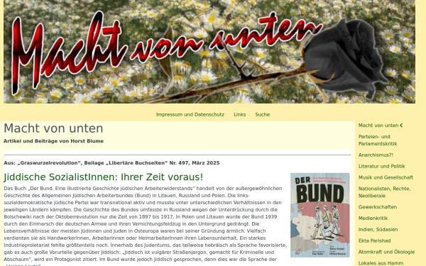 www.machtvonunten.de