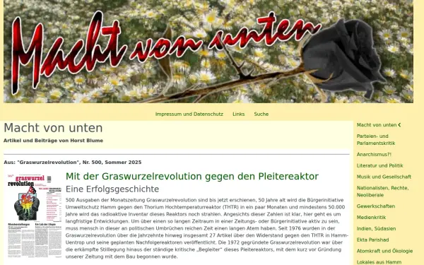 www.machtvonunten.de