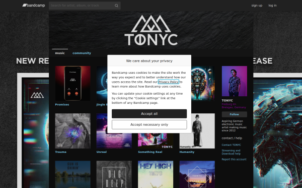 tonycmusic.bandcamp.com