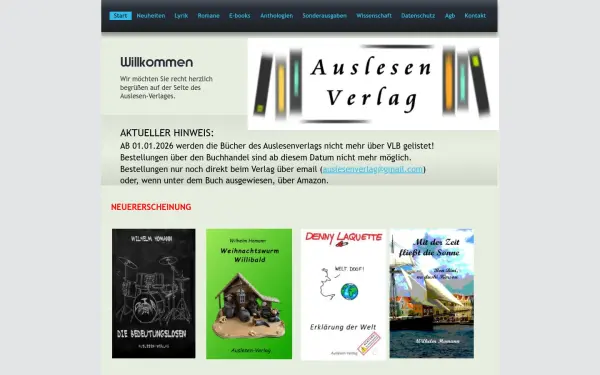 auslesen-verlag.de
